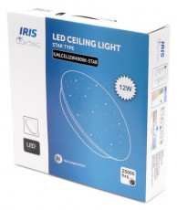 Iris Lighting ML-CEL-STAR12 12W/780lm/4000K LED mennyezeti lámpa Háztartás / Otthon / Kültér - Világítás / elektromosság - Fali / mennyezeti lámpa - 386740