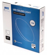 Iris Lighting ML-CELC 12W/4000K/780lm fehér LED mennyezeti lámpa Háztartás / Otthon / Kültér - Világítás / elektromosság - Fali / mennyezeti lámpa - 386737
