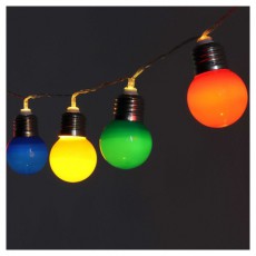 Iris E27 izzó alakú 8 programos/3,5m/piros, zöld, kék, sárga/30db LED-es/USB-s fénydekoráció Egyéb - Nem forgalmazzuk ! - 388142