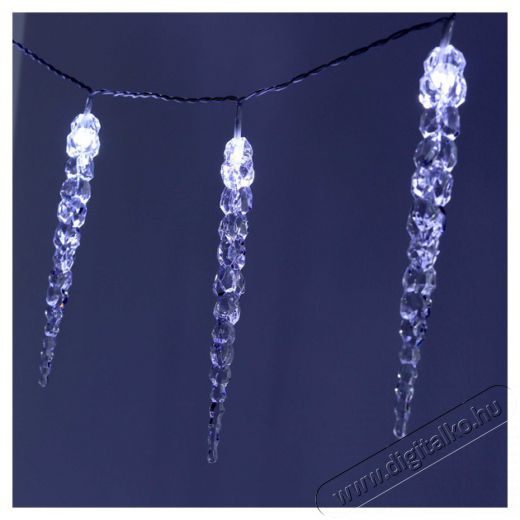Iris Jégcsap alakú S2/20m/IPX5 szabványos/hideg fehér/120db LED-es/napelemes fénydekoráció Háztartás / Otthon / Kültér - Világítás / elektromosság - Led szalag / fényfüzér - 388160