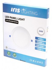 Iris Lighting PLSR-24W 24W/1920lm/4000K álmennyezeti kör alakú LED panel Háztartás / Otthon / Kültér - Világítás / elektromosság - Fali / mennyezeti lámpa - 388191
