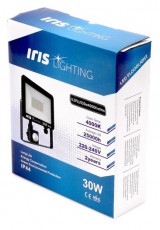 Iris Lighting Z plus 10824683 30W 4000K 2400lm mozgásérzékelős LED reflektor Háztartás / Otthon / Kültér - Világítás / elektromosság - Kerti / kültéri lámpa - 388152