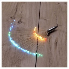 Iris Tűzijáték stílusú fix fényű IPX3 szabványos/több színű/120db LED-es/napelemes fénydekoráció Háztartás / Otthon / Kültér - Világítás / elektromosság - Hangulat teremtő világítás - 388169