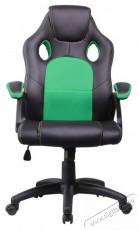 Iris GCH102BE fekete / zöld gamer szék Iroda és számítástechnika - Egyéb számítástechnikai termék - 387589