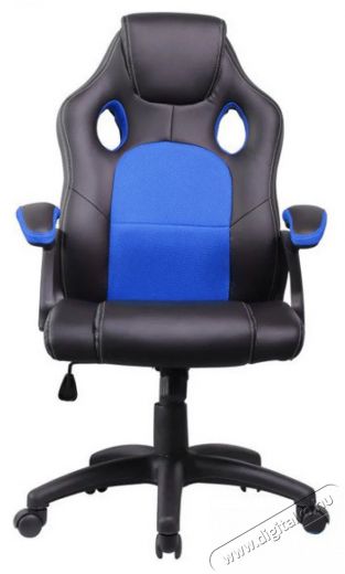 Iris GCH102BK fekete / kék gamer szék Iroda és számítástechnika - Egyéb számítástechnikai termék - 387594