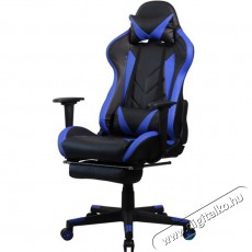 Iris GCH200BK fekete / kék gamer szék Iroda és számítástechnika - Egyéb számítástechnikai termék - 387587