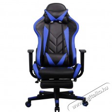 Iris GCH200BK fekete / kék gamer szék Iroda és számítástechnika - Egyéb számítástechnikai termék - 387587