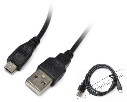 Iris 1m USB micro kábel Iroda és számítástechnika - Számítógép tartozék - USB kábel - 386649