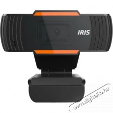 Iris W-13 mikrofonos fekete/narancs webkamera Iroda és számítástechnika - Webkamera - 384934