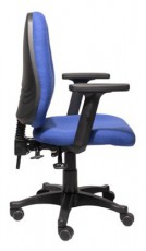 IRISOFFICE Ticia kék állítható karfás irodai forgószék Újdonságok - Új termékek - 395686