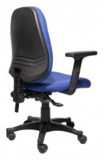 IRISOFFICE Ticia kék állítható karfás irodai forgószék Újdonságok - Új termékek - 395686