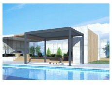 Iris MP-103GR 3x4 m pergola - szürke Háztartás / Otthon / Kültér - Kültér / kerti termék / grill - Kerti bútor - 397804