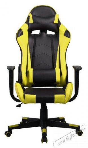 Iris GCH201BC fekete / citromsárga gamer szék Háztartás / Otthon / Kültér - Egyéb háztartási termék - 387573