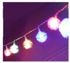 Iris Zúzmara alakú 3cm/5m/több színű/50db LED-es elemes fénydekoráció Háztartás / Otthon / Kültér - Világítás / elektromosság - Led szalag / fényfüzér - 388651
