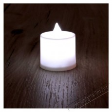 Iris Gyertya alakú fix fényű LED-es fehér fénydekoráció 4db/csomag Háztartás / Otthon / Kültér - Világítás / elektromosság - Hangulat teremtő világítás - 388955