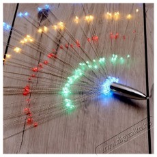 Iris Tűzijáték stílusú fix fényű IPX3 szabványos/több színű/200db LED-es/napelemes fénydekoráció Háztartás / Otthon / Kültér - Világítás / elektromosság - Led szalag / fényfüzér - 388930