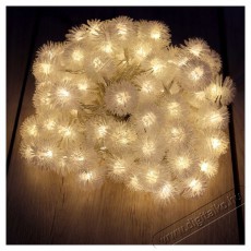 Iris Zúzmara alakú 3cm/10m/meleg fehér/80db LED-es USB-s fénydekoráció Háztartás / Otthon / Kültér - Világítás / elektromosság - Led szalag / fényfüzér - 388652