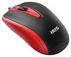 Iris E-17 USB egér - piros Iroda és számítástechnika - Egér - Vezetékes egér - 384958