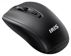 Iris E-24 vezeték nélküli fekete egér Iroda és számítástechnika - Egér - Vezeték nélküli egér - 384956