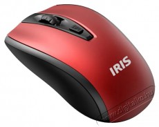 Iris E-25 vezeték nélküli piros egér Iroda és számítástechnika - Egér - Vezeték nélküli egér - 384951
