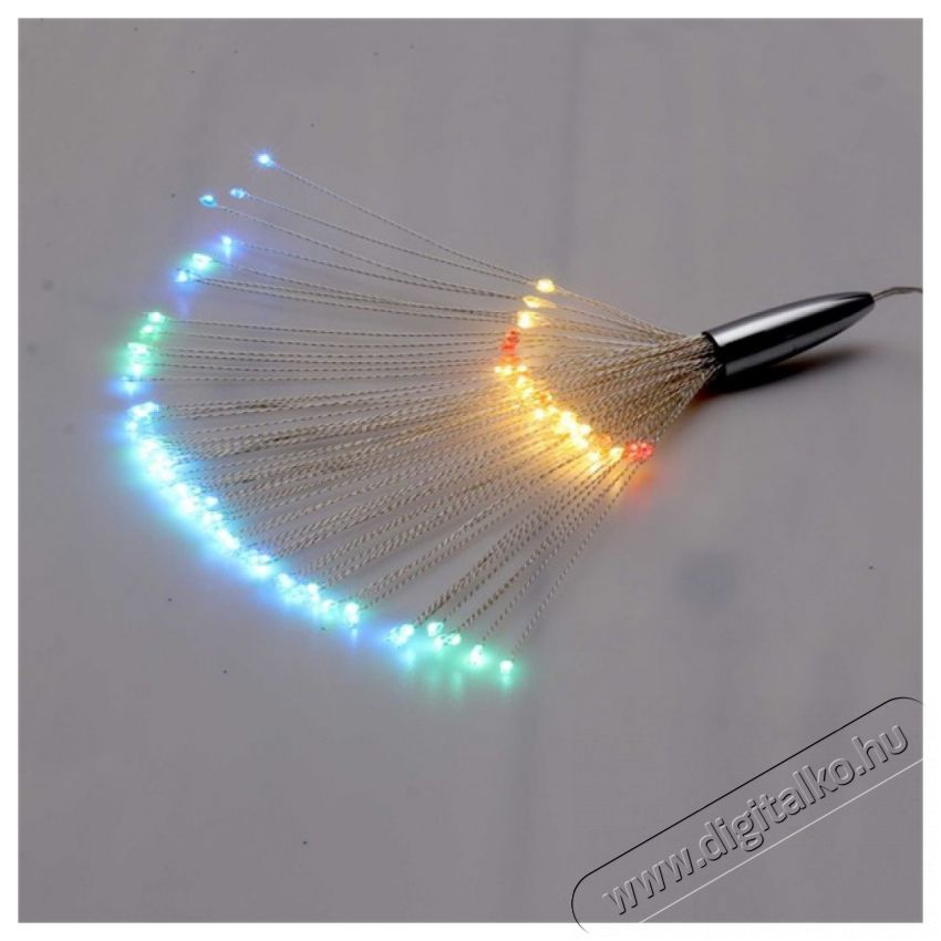 Iris Tűzij&aacute;t&eacute;k st&iacute;lus&uacute; 8 programos/t&aacute;vir&aacute;ny&iacute;t&oacute;s/t&ouml;bb sz&iacute;nű/120db LED-es/2xAA elemes f&eacute;nydekor&aacute;ci&oacute; H&aacute;ztart&aacute;s / Otthon / K&uuml;lt&eacute;r - Vil&aacute;g&iacute;t&aacute;s / elektromoss&aacute;g - Led szalag / f&eacute;nyf&uuml;z&eacute;r - 388808