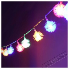 Iris Zúzmara alakú 3cm/10m/több színű/80db LED-es/USB-s fénydekoráció Háztartás / Otthon / Kültér - Világítás / elektromosság - Led szalag / fényfüzér - 388809