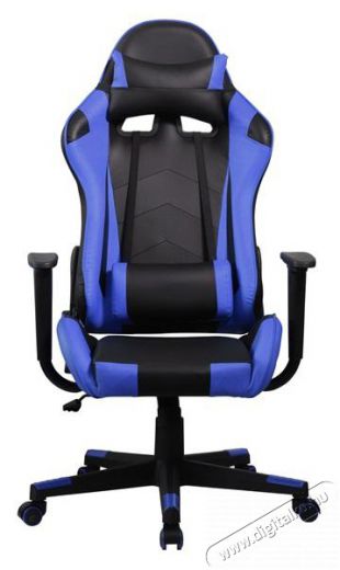 Iris GCH201BK fekete / kék gamer szék Iroda és számítástechnika - Egyéb számítástechnikai termék - 387576
