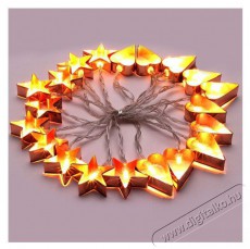 Iris Csillag+sz&iacute;v alak&uacute; f&eacute;m 4m 20db LED-es/USB-s f&eacute;nydekor&aacute;ci&oacute; - meleg feh&eacute;r H&aacute;ztart&aacute;s / Otthon / K&uuml;lt&eacute;r - Vil&aacute;g&iacute;t&aacute;s / elektromoss&aacute;g - Led szalag / f&eacute;nyf&uuml;z&eacute;r - 388960