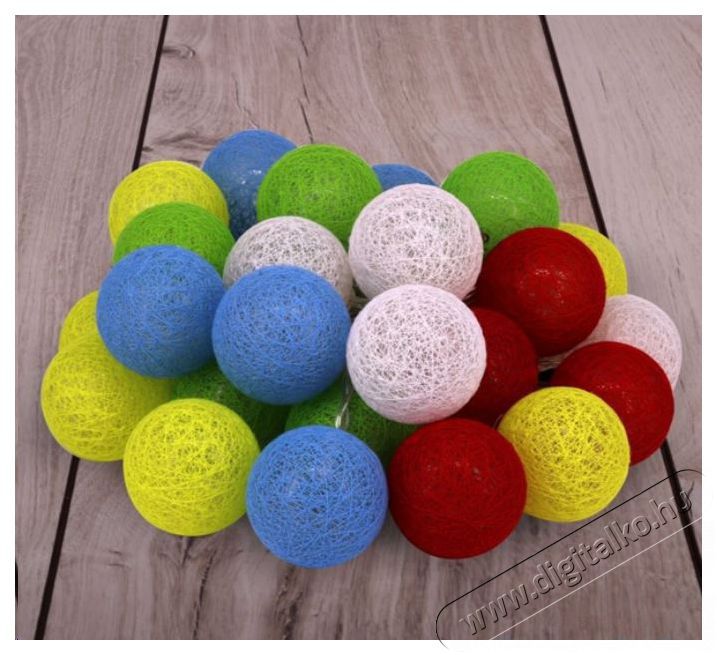 Iris G&ouml;mb alak&uacute; 6cm/sz&iacute;nes fonott/4,5m/t&ouml;bb sz&iacute;nű/30db LED-es/USB-s f&eacute;nydekor&aacute;ci&oacute; H&aacute;ztart&aacute;s / Otthon / K&uuml;lt&eacute;r - Vil&aacute;g&iacute;t&aacute;s / elektromoss&aacute;g - Led szalag / f&eacute;nyf&uuml;z&eacute;r - 388537