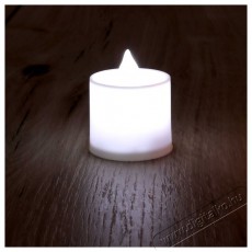 Iris Gyertya alakú pulzáló fényű LED-es fehér fénydekoráció 4db/csomag Háztartás / Otthon / Kültér - Világítás / elektromosság - Lámpa kiegészítő - 388516