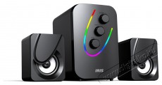Iris H-21 fekete USB hangfal Audio-Video / Hifi / Multimédia - Hangfal - Hangfalszett - Álló / front hangfal - 385460