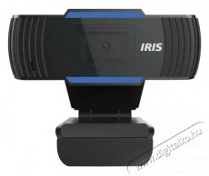 Iris W-25 mikrofonos fekete/kék webkamera Iroda és számítástechnika - Webkamera - 384949