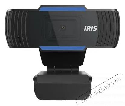 Iris W-25 mikrofonos fekete/kék webkamera Iroda és számítástechnika - Webkamera - 384949