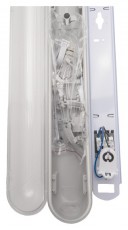 Iris Lighting JF6258 T8 LED fénycsőre előkészített por- és páramentes lámpatest IP65 150cm fém békazárral Szépségápolás / Egészség - Légtisztító / párásító / párátlanító - Páramentesítő - 457244