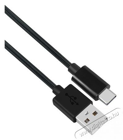 Iris 2m Type-C fonott USB 2.0 kábel (CX-138) Iroda és számítástechnika - Számítógép tartozék - USB kábel - 456249