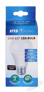 Iris Lighting E27 A65 15W/3000K/1380lm LED fényforrás Háztartás / Otthon / Kültér - Világítás / elektromosság - E27 foglalatú izzó - 476749