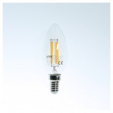 Iris Lighting Filament Candle Bulb E14 FLC35 4W/3000K/360lm gyertya LED fényforrás Háztartás / Otthon / Kültér - Világítás / elektromosság - E14 foglalatú izzó - 476734