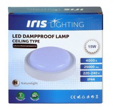 Iris Lighting ML-CELCPROOF 15W/4000K/1400lm IP44 fehér LED mennyezeti lámpa Háztartás / Otthon / Kültér - Világítás / elektromosság - Fali / mennyezeti lámpa - 476738