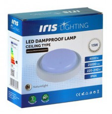 Iris Lighting ML-CELCPROOF 15W/4000K/1400lm IP44 fehér LED mennyezeti lámpa Háztartás / Otthon / Kültér - Világítás / elektromosság - Fali / mennyezeti lámpa - 476738