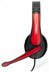 Iris F-25 piros headset Mobil / Kommunikáció / Smart - Mobiltelefon kiegészítő / tok - Headset - 385404