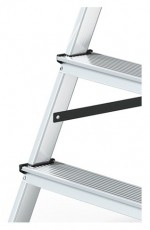 IRIS BEST DRABEST HOME 2x4 lépcsős kétoldalon járható alumínium létra, fellépő, összecsukható Háztartás / Otthon / Kültér - Kültér / kerti termék / grill - Létra - 507085