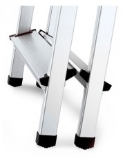 IRIS BEST DRABEST HOME 2x4 lépcsős kétoldalon járható alumínium létra, fellépő, összecsukható Háztartás / Otthon / Kültér - Kültér / kerti termék / grill - Létra - 507085