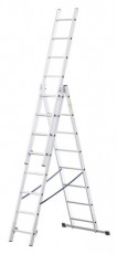 IRIS BEST DRABEST HOME 3x8 lépcsős multifunkcionális alumínium létra, kitolható, összecsukható Háztartás / Otthon / Kültér - Kültér / kerti termék / grill - Létra - 507081