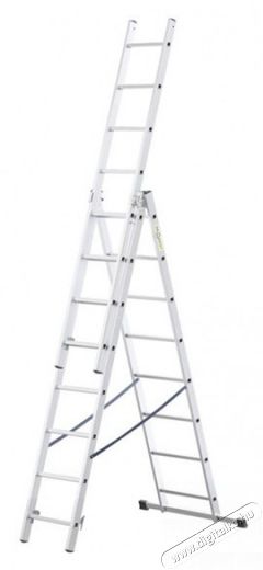 IRIS BEST DRABEST HOME 3x8 lépcsős multifunkcionális alumínium létra, kitolható, összecsukható Háztartás / Otthon / Kültér - Kültér / kerti termék / grill - Létra - 507081