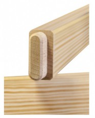 IRIS BEST DRABEST STANDARD 2x6 lépcsős fa létra, összecsukható Háztartás / Otthon / Kültér - Kültér / kerti termék / grill - Létra - 507244