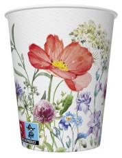 Iris Daisy papírpohár, 250 ml, különböző színekben és mintákkal, 8db/csomag Konyhai termékek - Egyéb / Konyhai kiegészítő - 507398