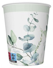 Iris Daisy papírpohár, 250 ml, különböző színekben és mintákkal, 8db/csomag Konyhai termékek - Egyéb / Konyhai kiegészítő - 507398