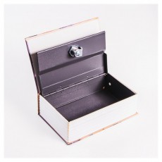 Iris IBS18 kulccsal nyitható könyv széf 180x115x55mm Fotó-Videó kiegészítők - Egyéb fotó-videó kiegészítő - Könyv - 507194