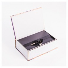 Iris IBS18 kulccsal nyitható könyv széf 180x115x55mm Fotó-Videó kiegészítők - Egyéb fotó-videó kiegészítő - Könyv - 507194