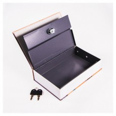Iris IBS24 kulccsal nyitható könyv széf 240x155x55mm Fotó-Videó kiegészítők - Egyéb fotó-videó kiegészítő - Könyv - 507195